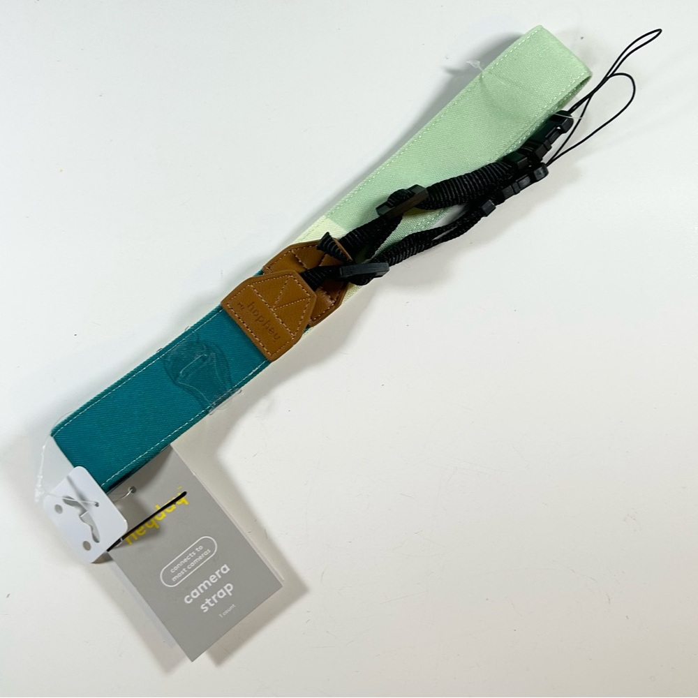 Target Heyday Jade and Blue Camera Strap - Never Used
